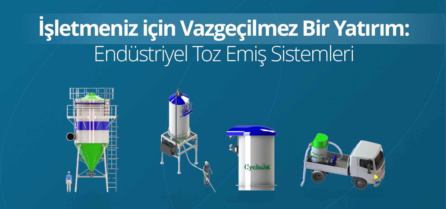 endüstriyel toz emiş sistemleri
